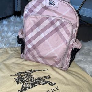 100% Authentic BURBERRY Blush Pink Backpack